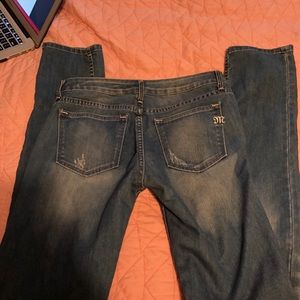 Size 28 Miss Me Skinny jeans